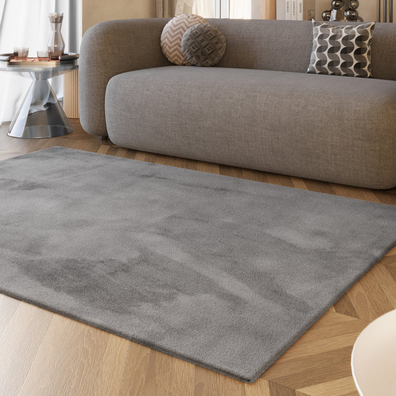 Esprit Teppich Grau und sehr flauschig Hochflor "Alice"