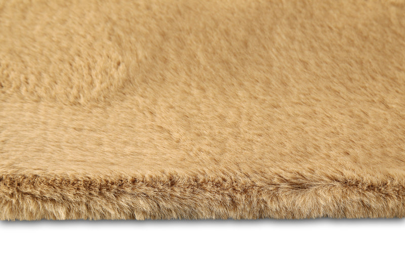 Esprit Teppich Caramel Beige und sehr flauschig Hochflor "Alice"