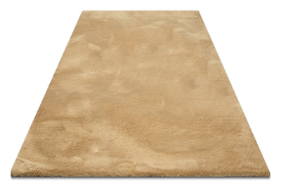 Esprit Teppich Caramel Beige und sehr flauschig Hochflor "Alice"