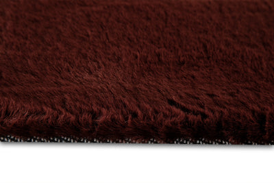 Esprit Teppich Bordeaux Rot und sehr flauschig Hochflor "Alice"