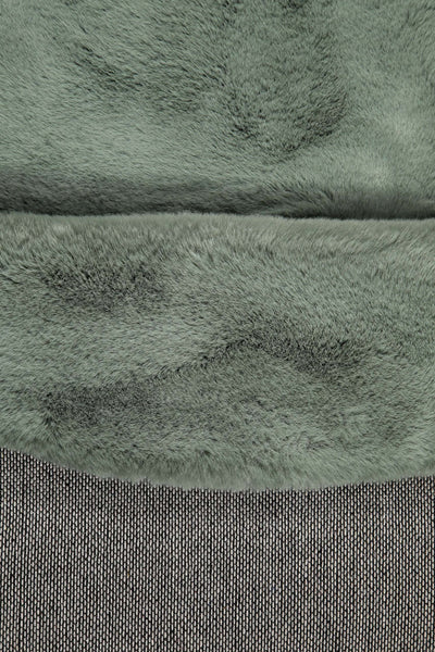 Esprit Teppich Rund Salbei Grün und sehr flauschig Hochflor "Alice"