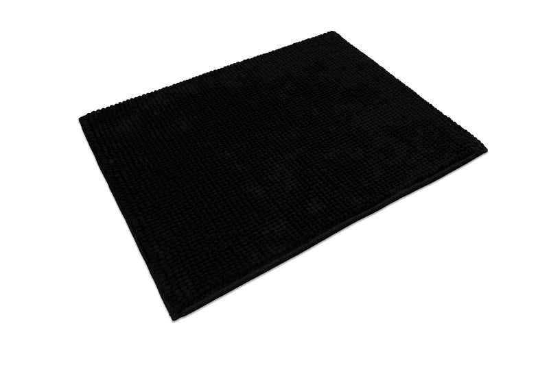 Badteppich Schwarz "Balu" WECONhome Basics