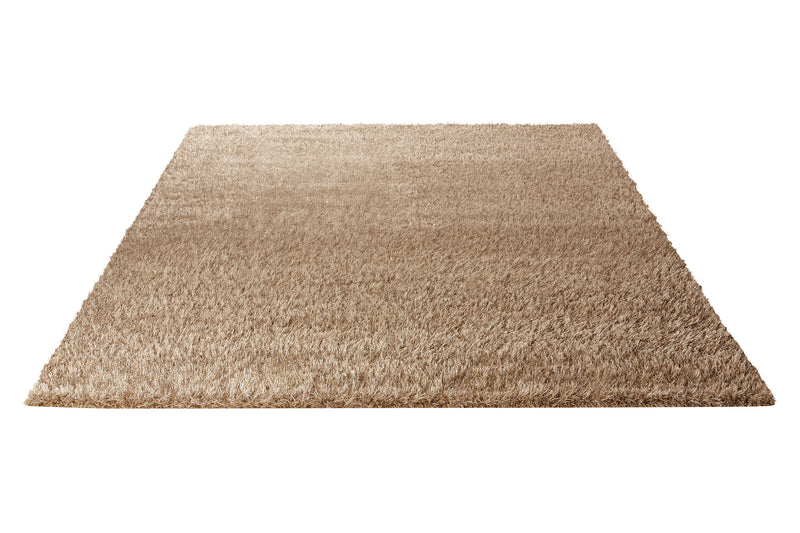 Teppich Sand Hochflor "Rimini" Homie Living