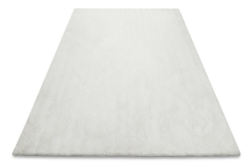 Esprit Teppich Weiß und sehr flauschig Hochflor » Alice Beach «