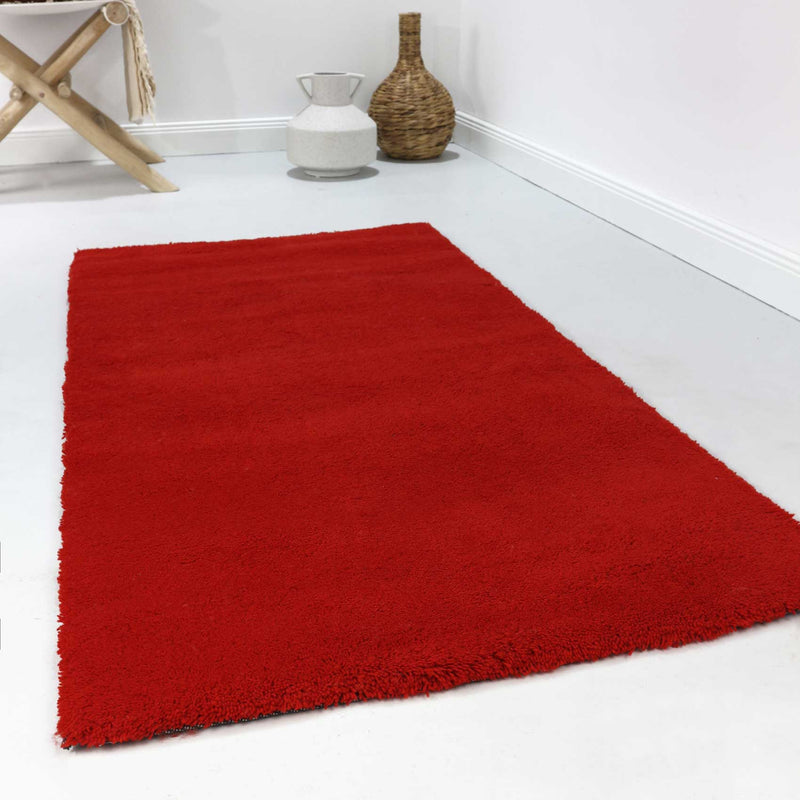 Esprit Wollteppich Rot Hochflor "Greenwood Rug"