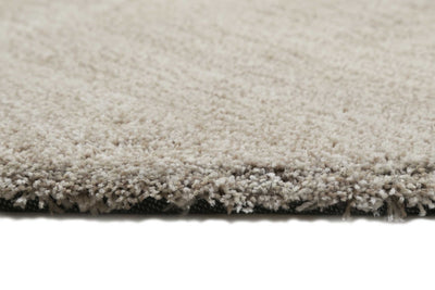 Esprit Teppich Rund Beige Sand meliert Hochflor "Relaxx"