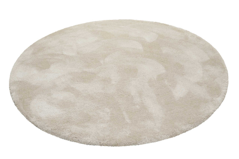 Esprit Teppich Rund Beige Hochflor "Relaxx"