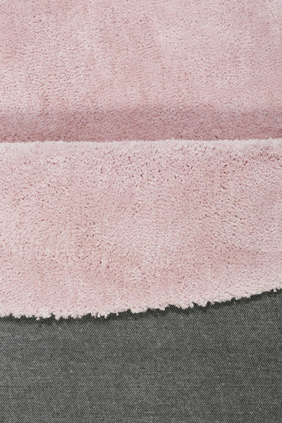 Esprit Teppich Rund Rosa Hochflor "Relaxx"