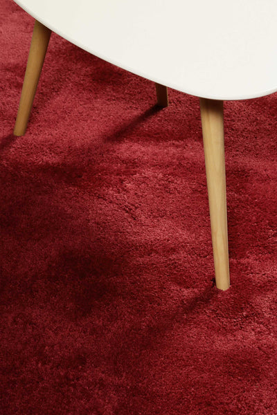 Esprit Teppich Rot Hochflor "Relaxx"