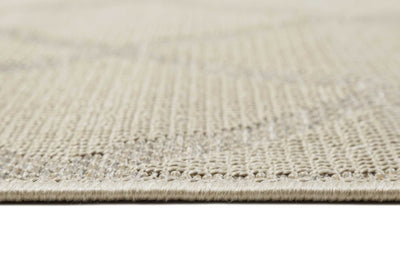 Esprit Teppich In & Outdoor Beige Grau "Rhomb"