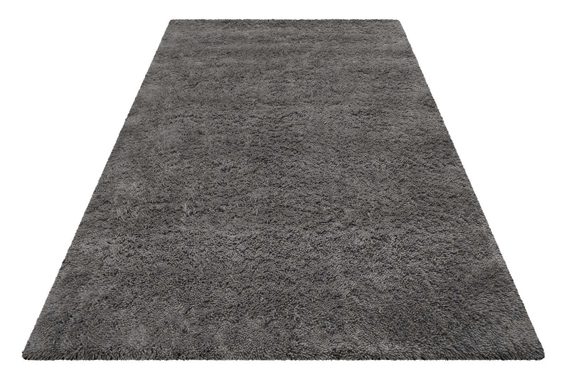 Esprit Wollteppich Shaggy Grau Hochflor "Seattle Shag"