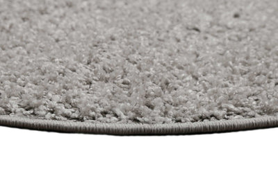 Esprit Teppich Rund Hellgrau Hochflor "#Whisper Shag"