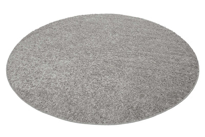 Esprit Teppich Rund Hellgrau Hochflor "#Whisper Shag"