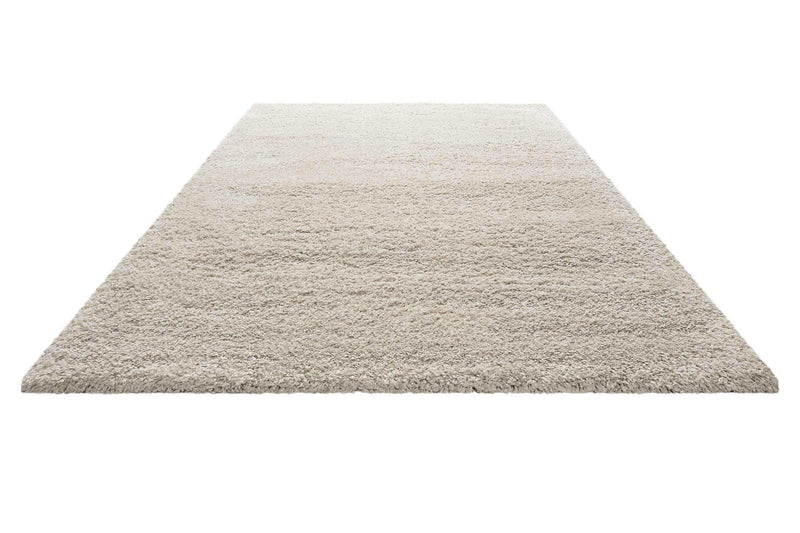 Teppich Creme Beige Hochflor "Bozen" Homie Living