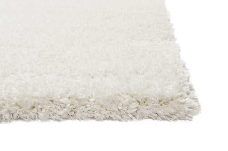 Teppich Creme Weiß Hochflor "Smilla" WECONhome Basic