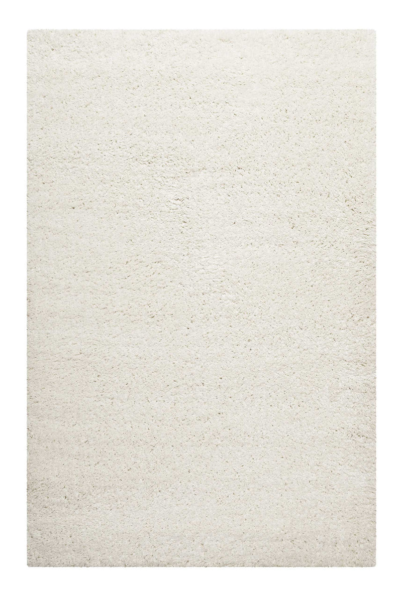 Teppich Creme Weiß Hochflor "Smilla" WECONhome Basic