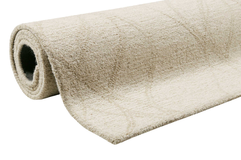 Teppich Creme Beige aus Naturfasern "Hendrik" WECONhome